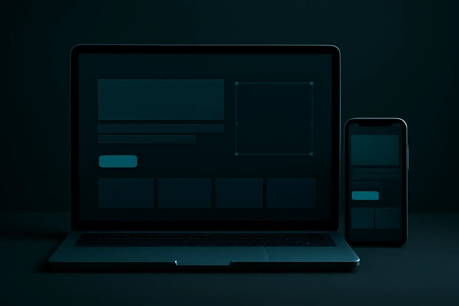Mockup of the hellen-design.com home page